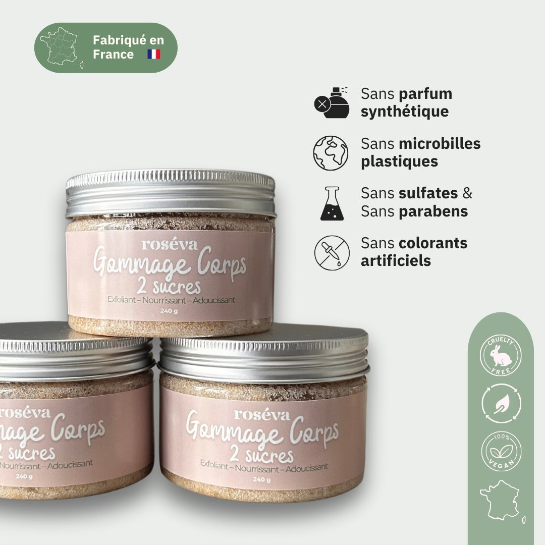 Gommage Corps aux 2 Sucres
